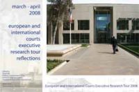 2008 European Courts Tour Report