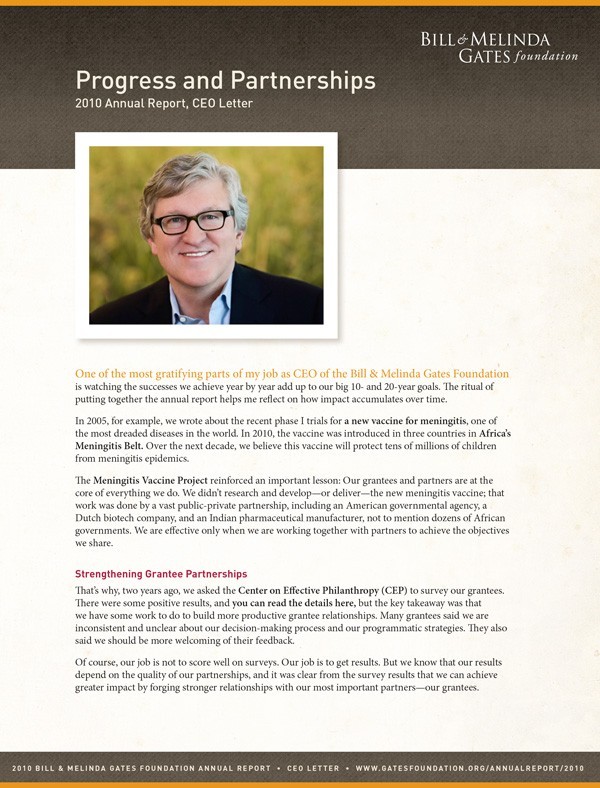 2010GatesFoundationAnnualReport1 The Court of the Future Network